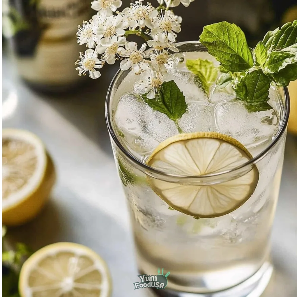 Elderflower Gin and Tonic