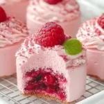 Raspberry Mini Mousse Cakes