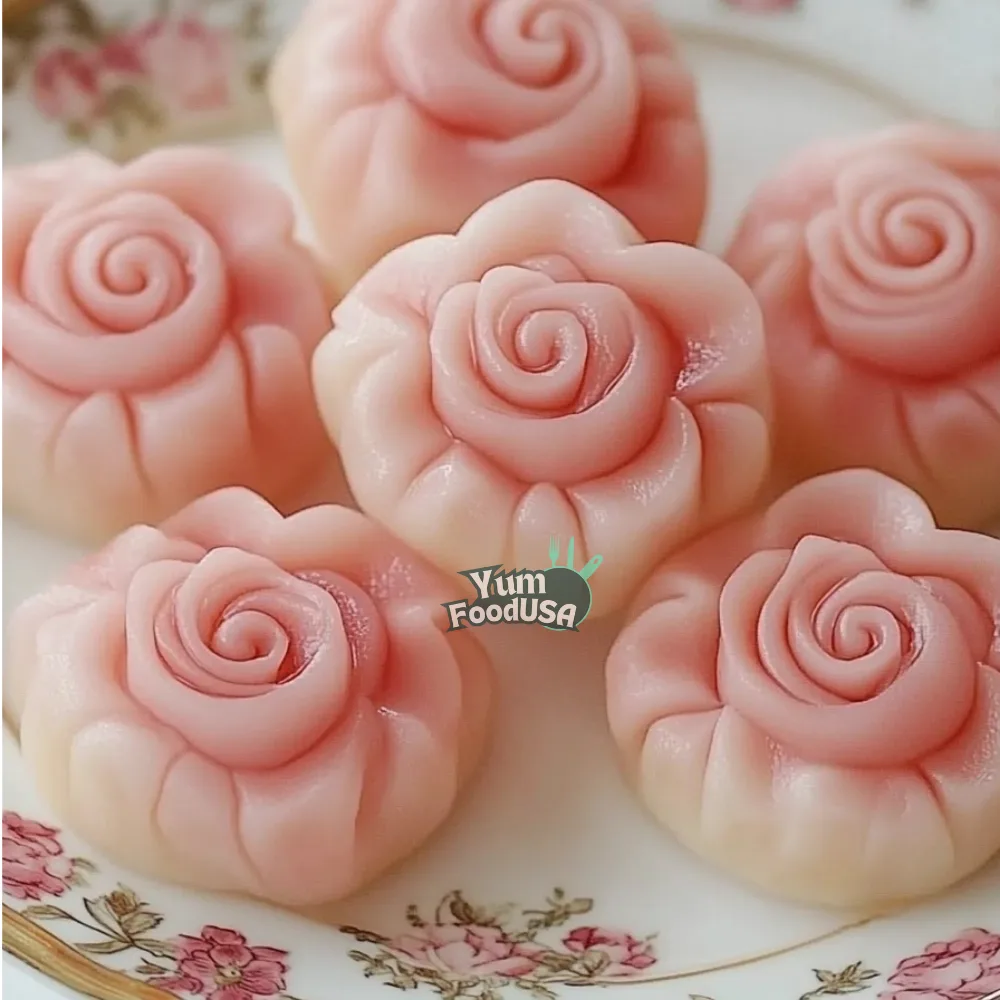 Steamed Rose Dumplings