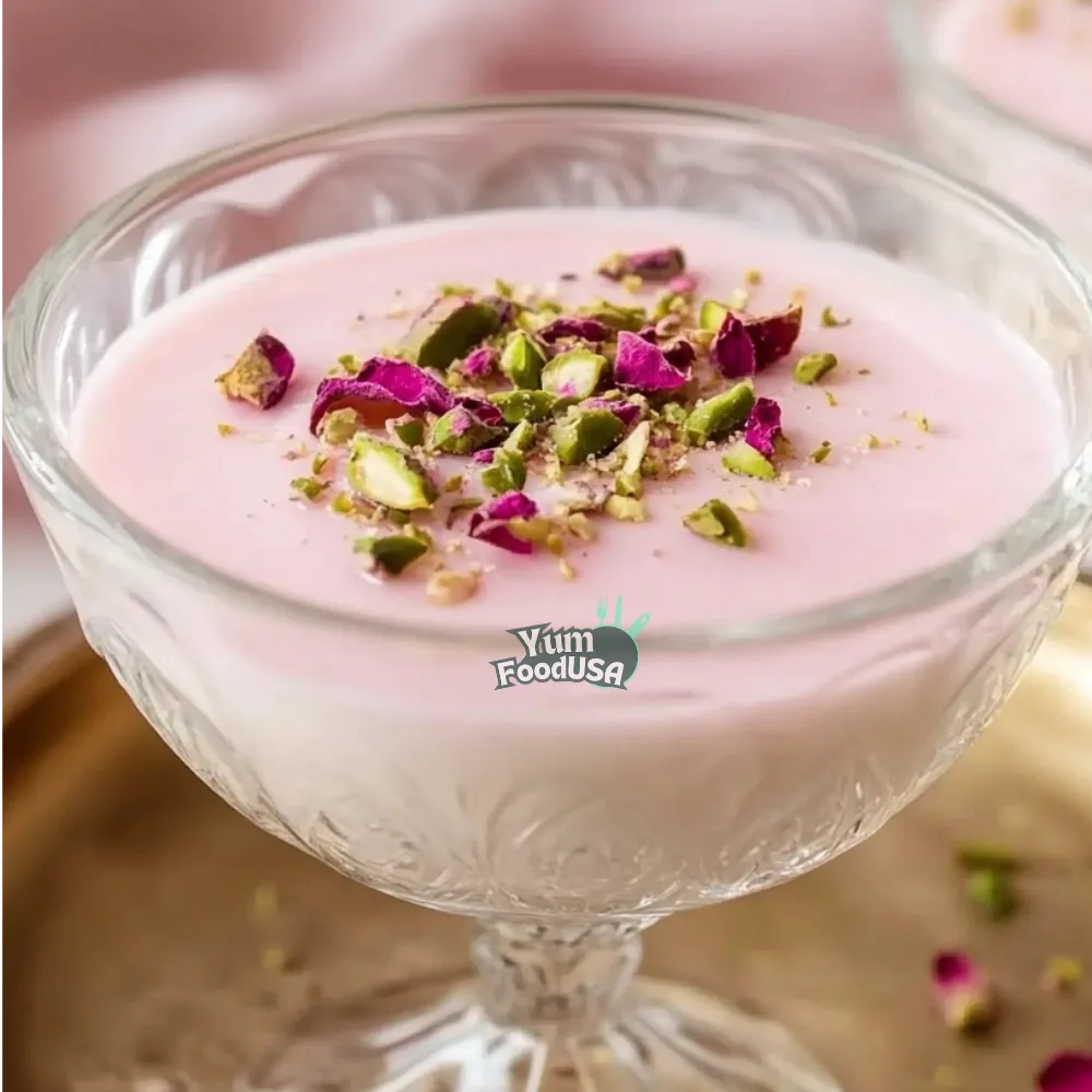 Rose Panna Cotta