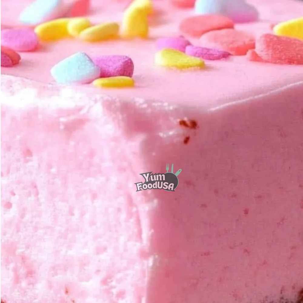 Strawberry Marshmallow Brownie Bars