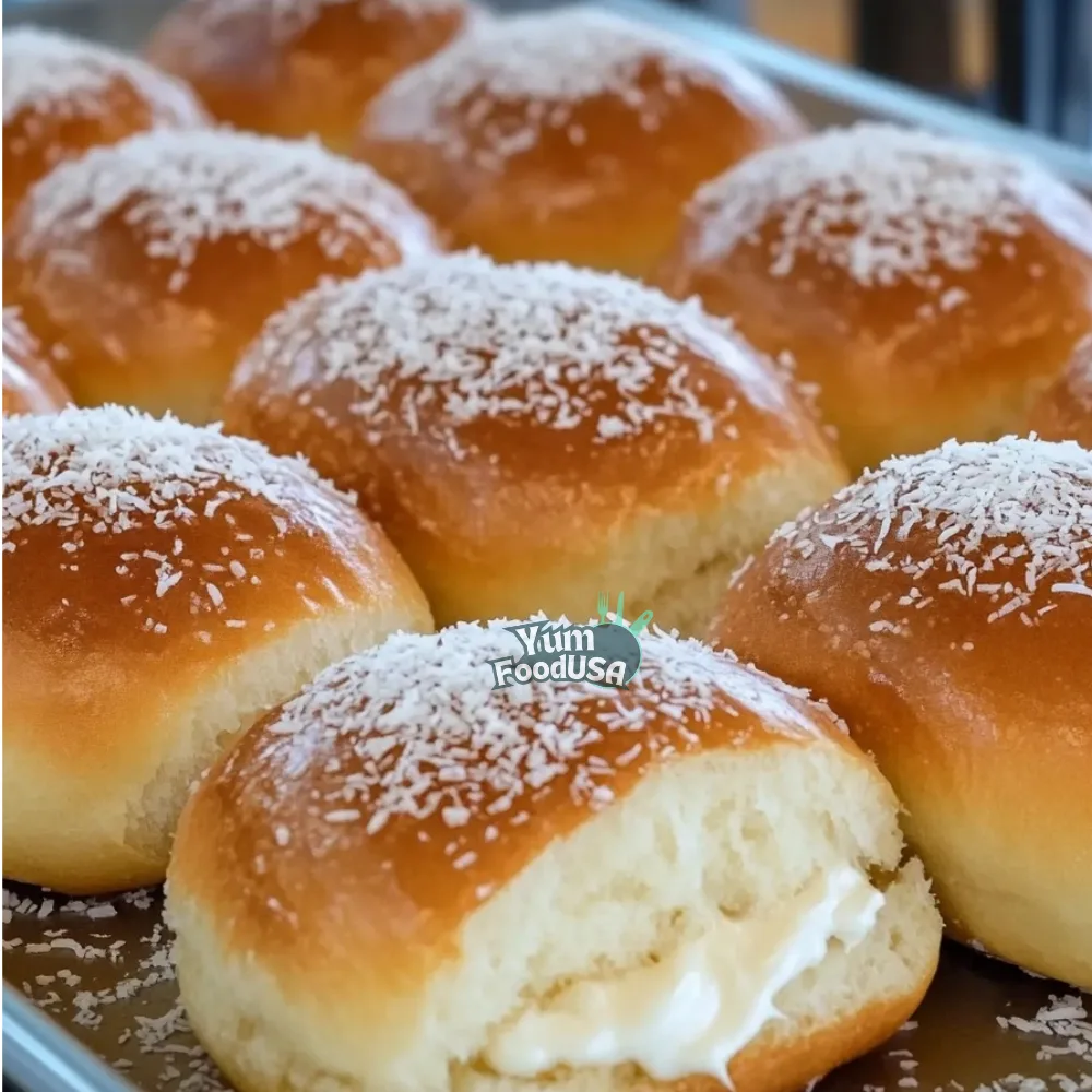 Coconut Cream Buns