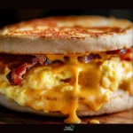 Chipotle Egg Scramble Breakfast Sandwich
