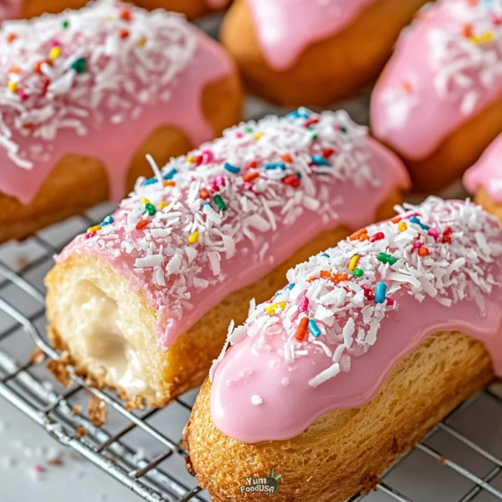 Finger Bun Éclairs