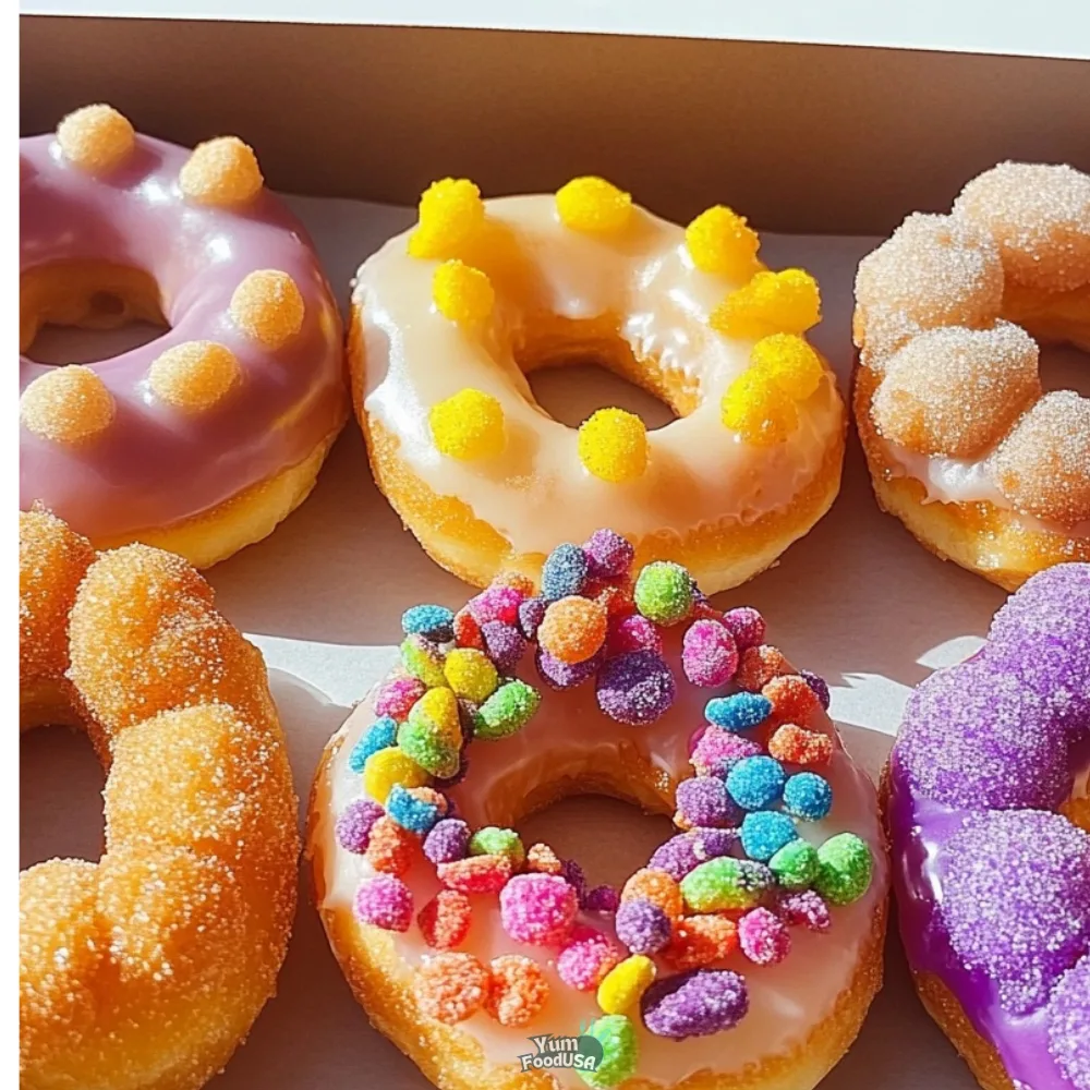Mochi Donuts: Churro, Glazed, and Ube
