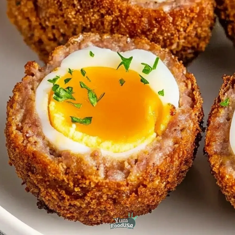 Air Fryer Scotch Eggs