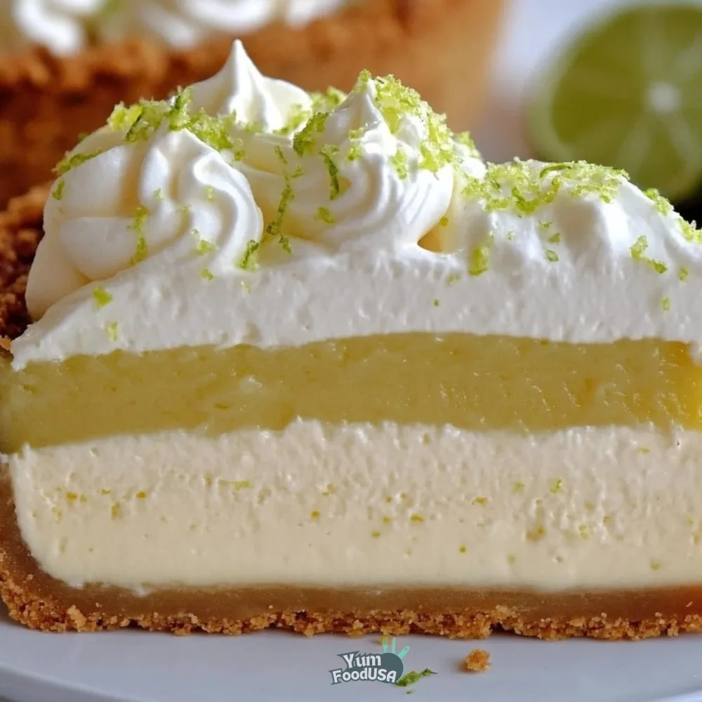 Triple Decker Key Lime Pie