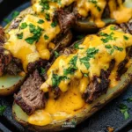 Loaded Steakhouse Baked Potatoes