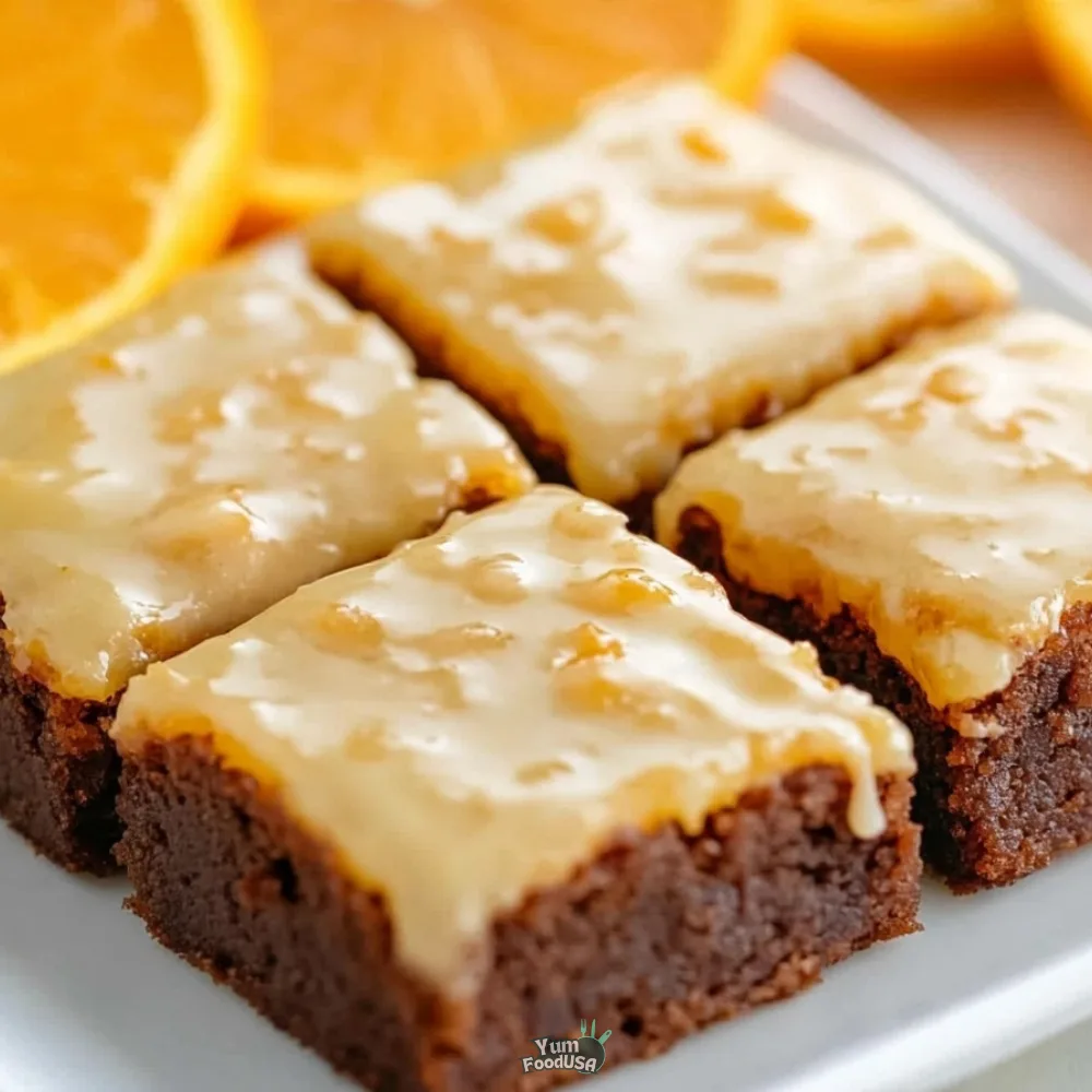 Orange Brownies
