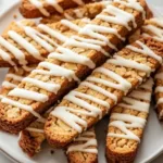 White Chocolate Peanut Butter Cup Biscotti