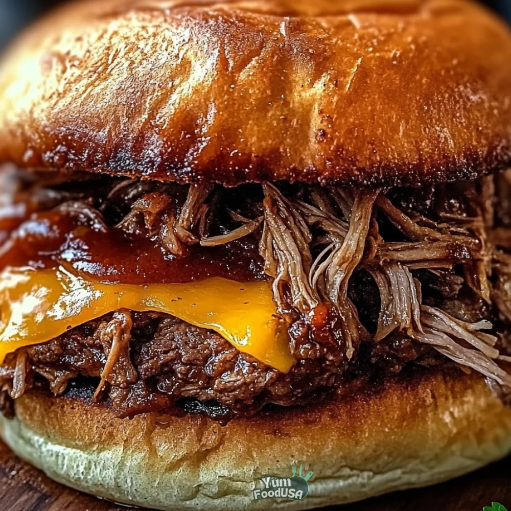 Smoky BBQ Pulled Beef Sandwiches