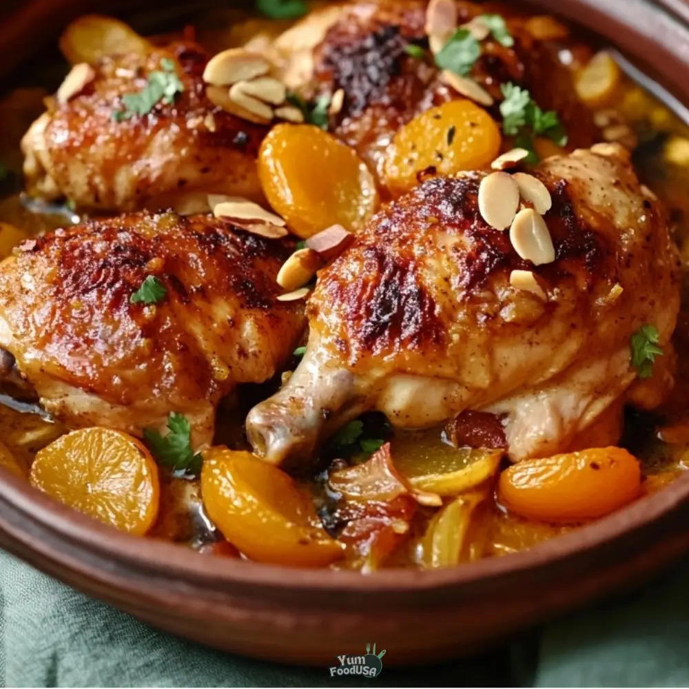 Traditional Moroccan Chicken Tagine