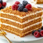 Russian Honey Cake (Medovik)