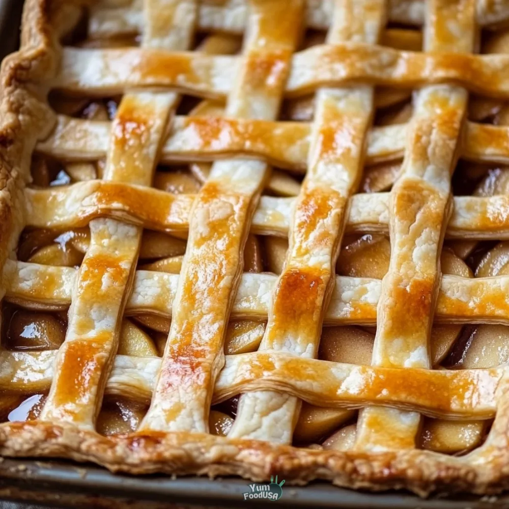 Perfect Apple Slab Pie