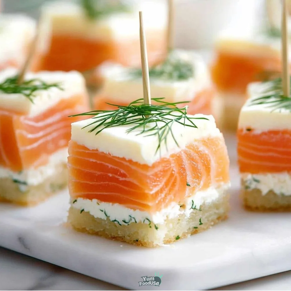 Smoked Salmon Cream Cheese Bites