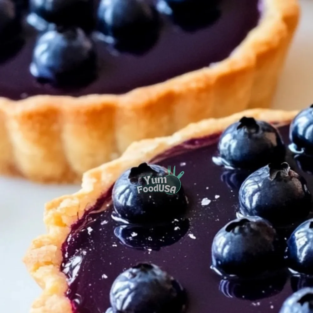 Blueberry Ganache Tart