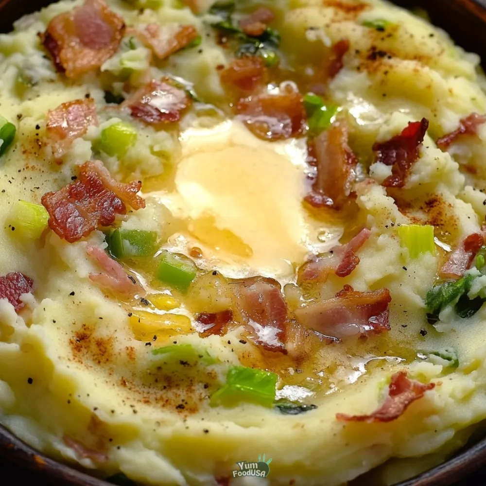Colcannon (Irish Mashed Potatoes with Cabbage)