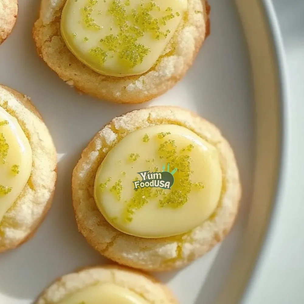 Lime Curd Cookies