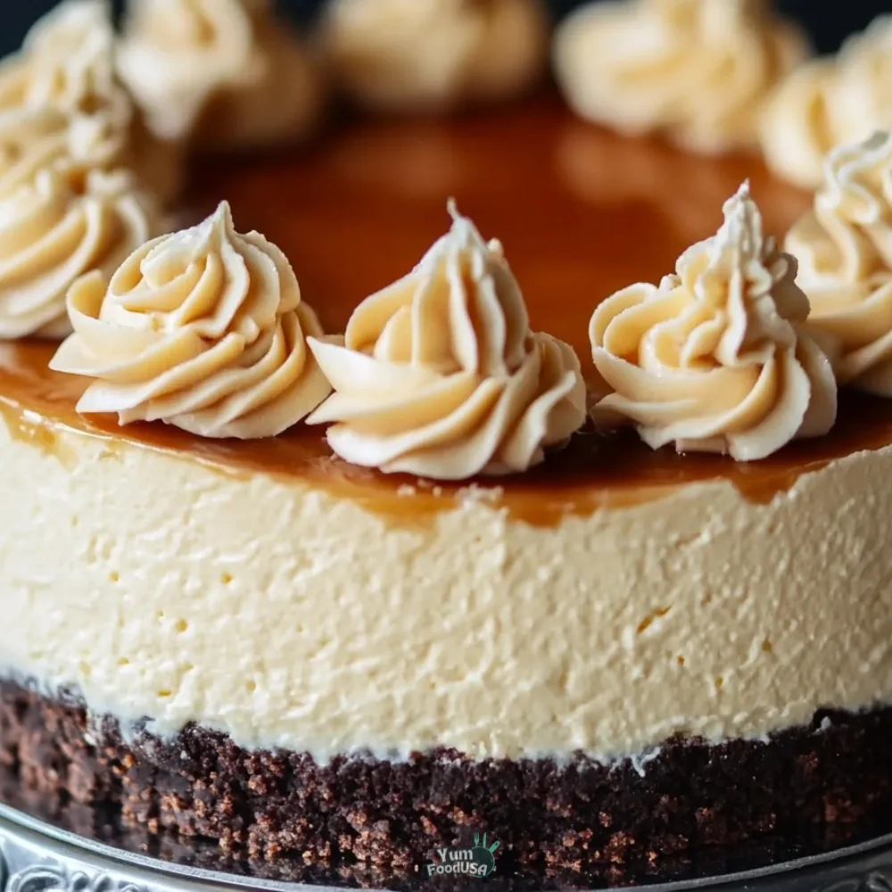 No-Bake Bailey’s Irish Cream Cheesecake