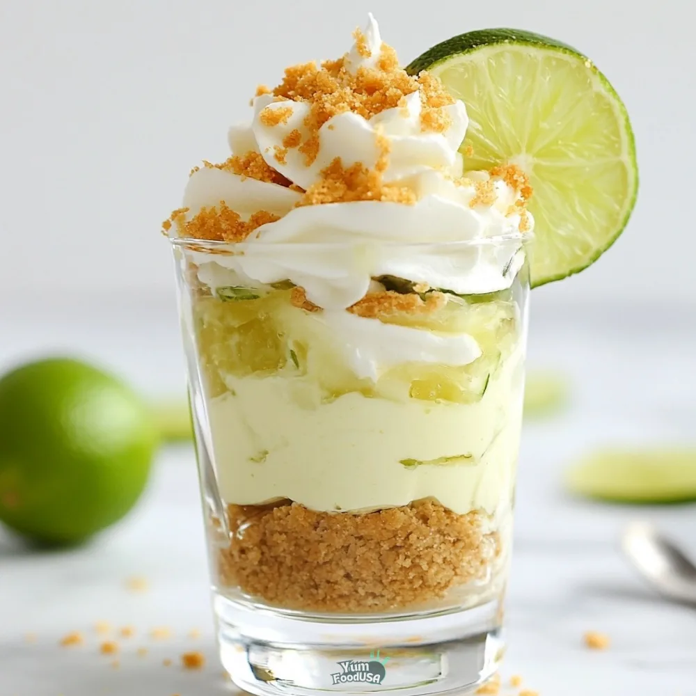 Key Lime Cheesecake Parfaits