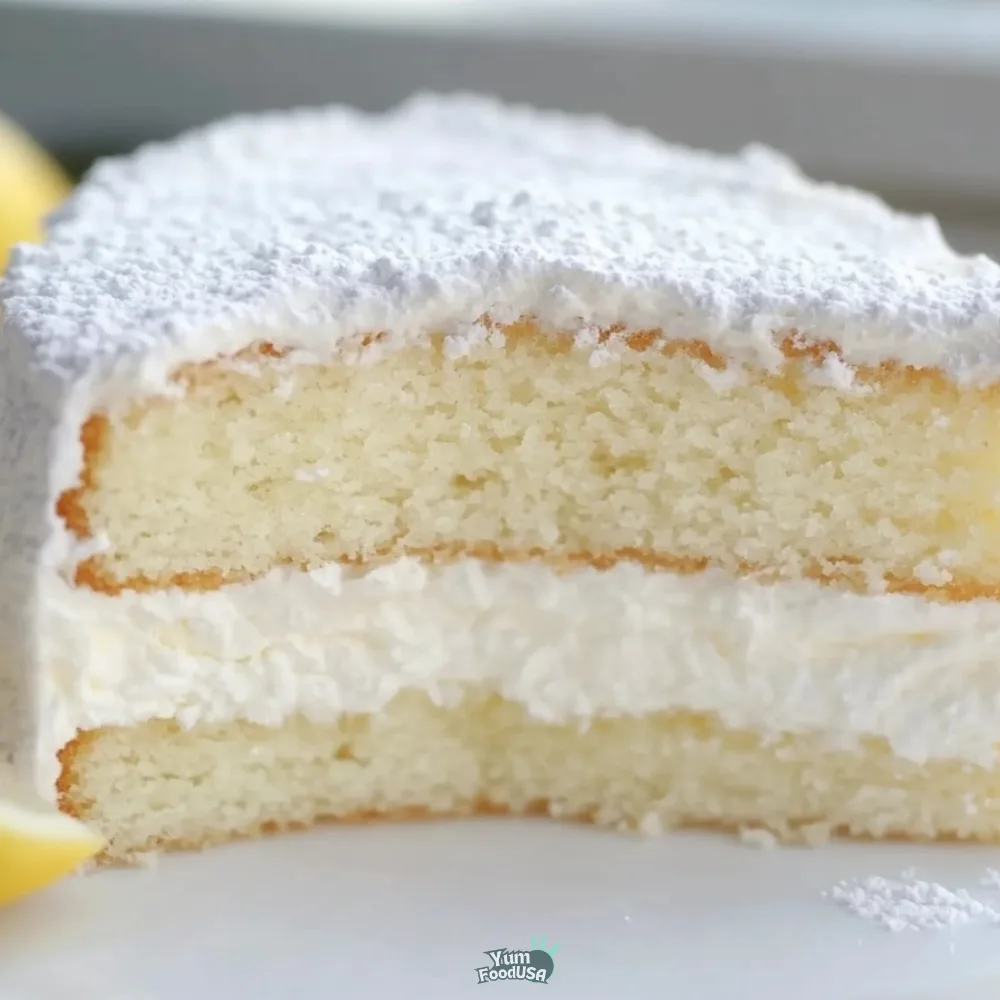 Italian Lemon Cream Cake