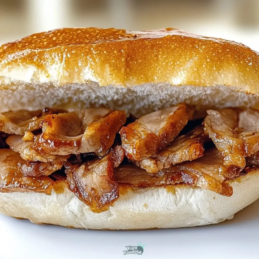Authentic Portuguese Bifana
