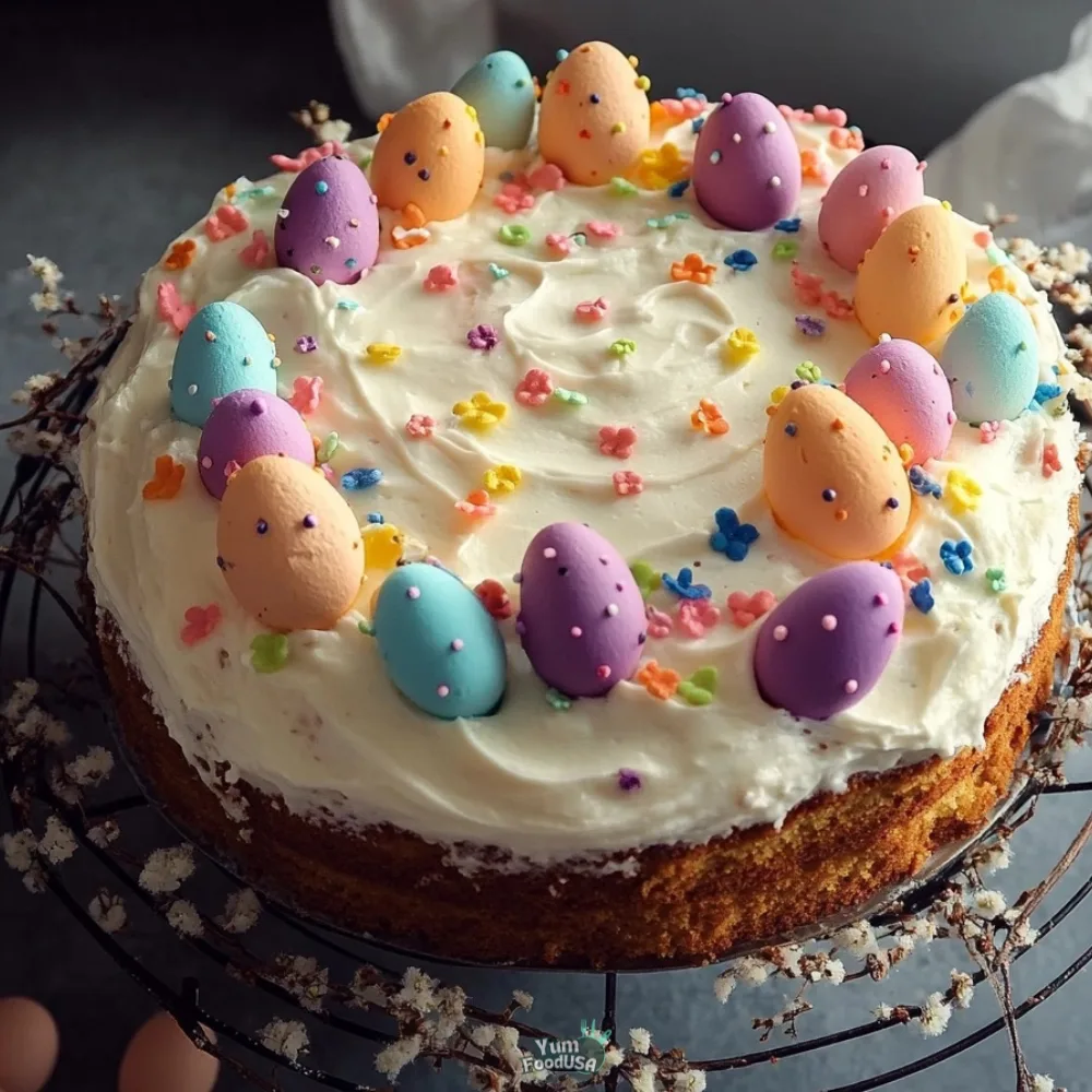 Easter Peeps Cake