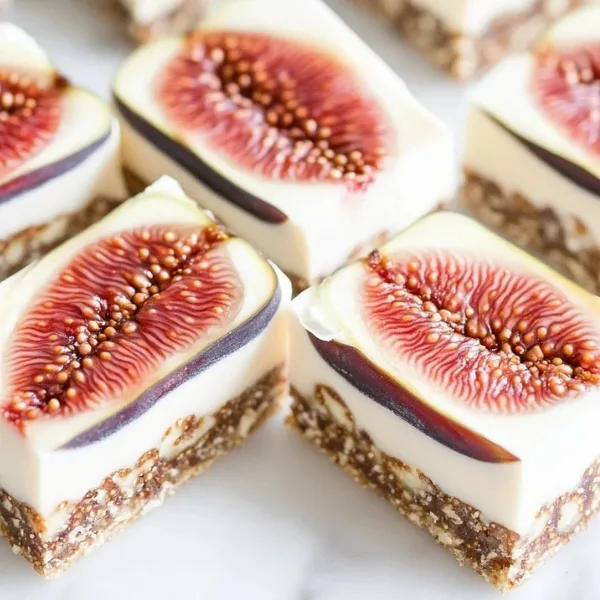 Raw Fig & Cashew Cream Bars