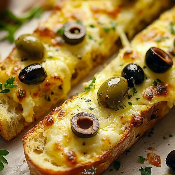 Olive Cheese Bread
