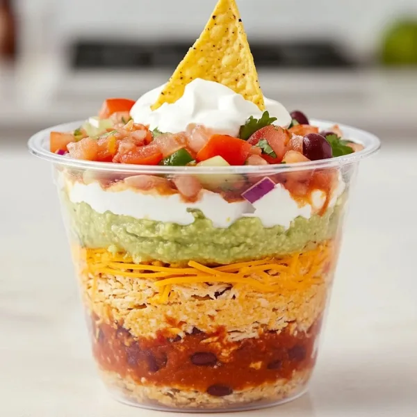 7 Layer Dip Cups