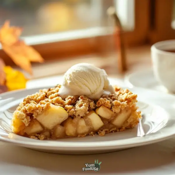 Classic Homemade Apple Crumble