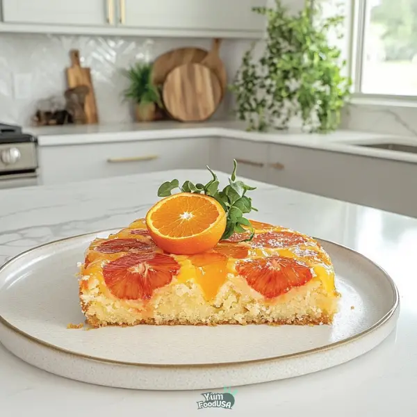 Upside Down Orange Cake