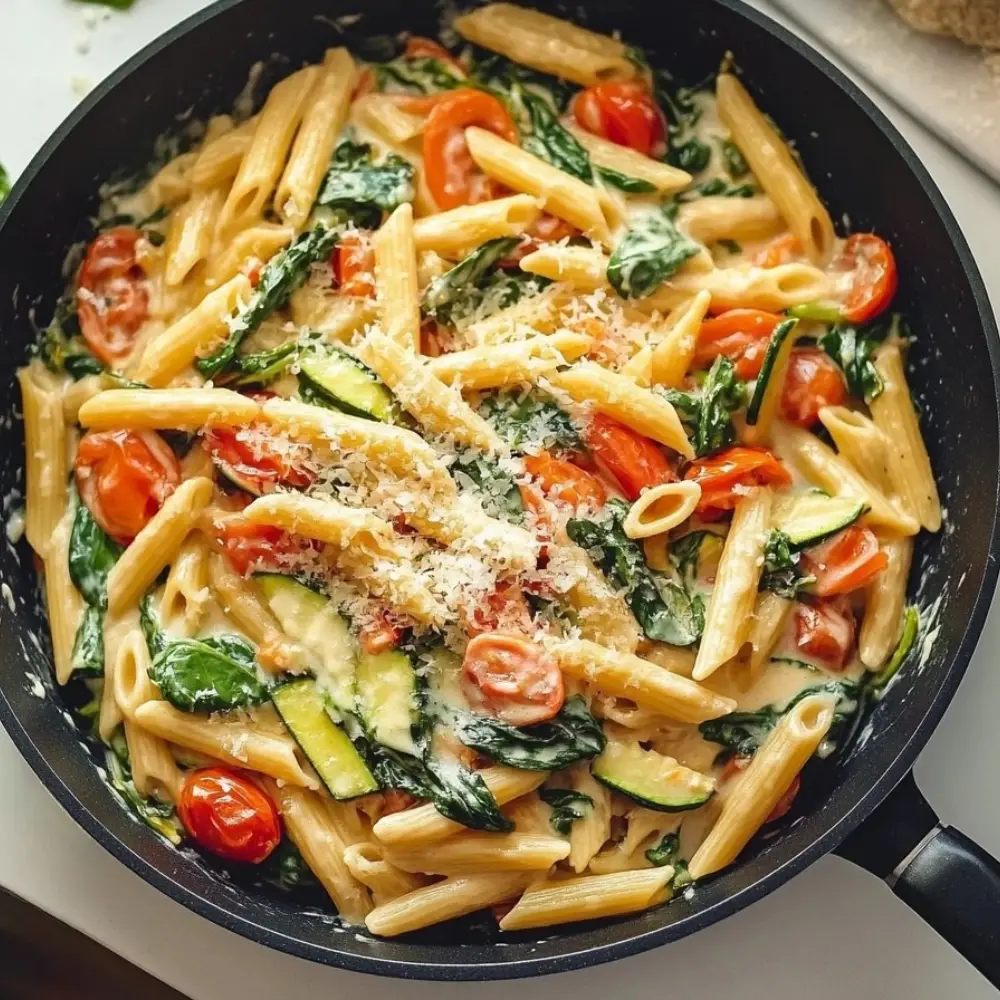 One-Pot Pasta Primavera