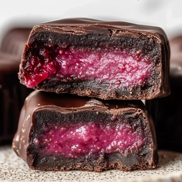 Raspberry Brownie Date Bites