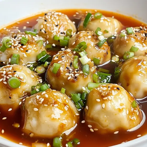 Miso Red Curry Dumpling Soup
