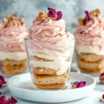 Elegant Rose Tiramisu