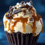 Cookies and Cream Mousse Cups with Salted Caramel