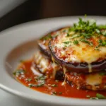 Eggplant Parmesan Stacks