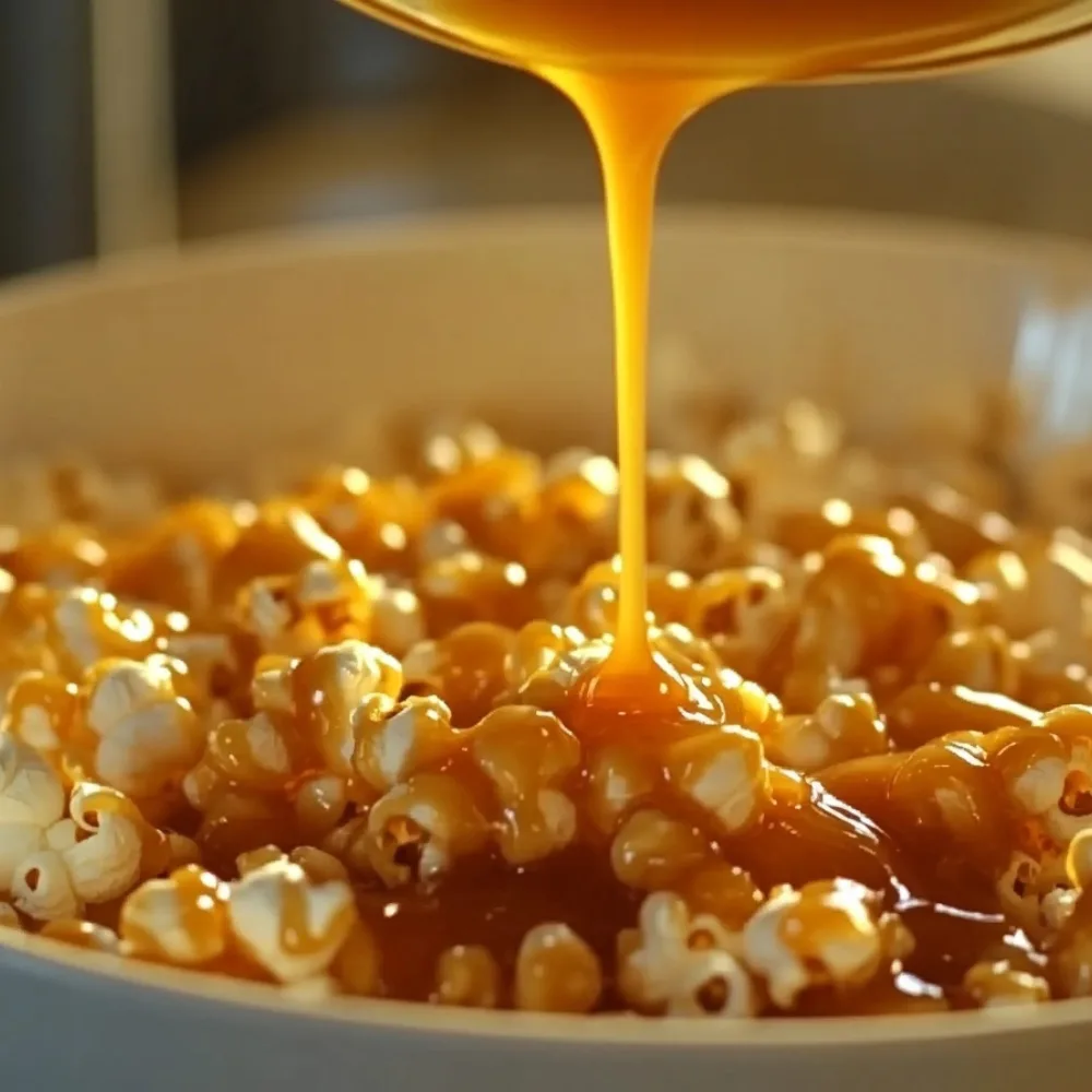 Old-Fashioned Caramel Popcorn