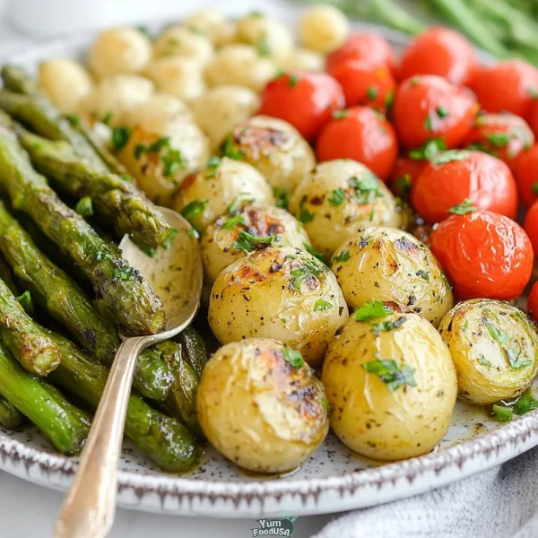 Spring Roast Veggie Sides