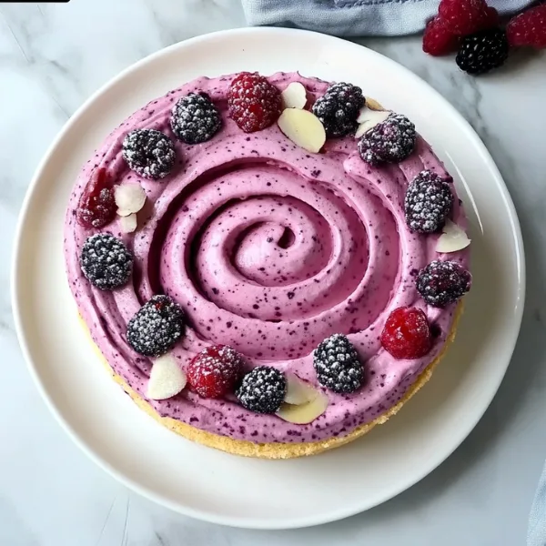 Blackberry Cake Swirl