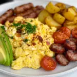 Creamy and Fluffy Greek Yogurt Scrambled Eggs