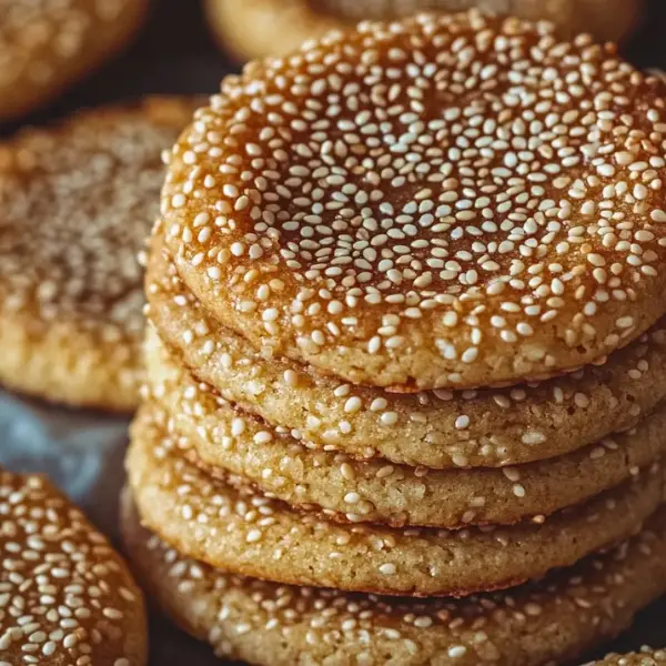Sesame Honey Cookies
