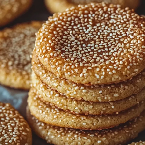 Sesame Honey Cookies