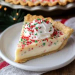Christmas Sugar Cream Pie