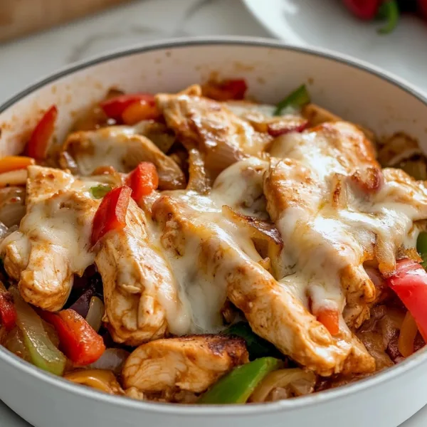 Chicken Cheesesteak Skillet