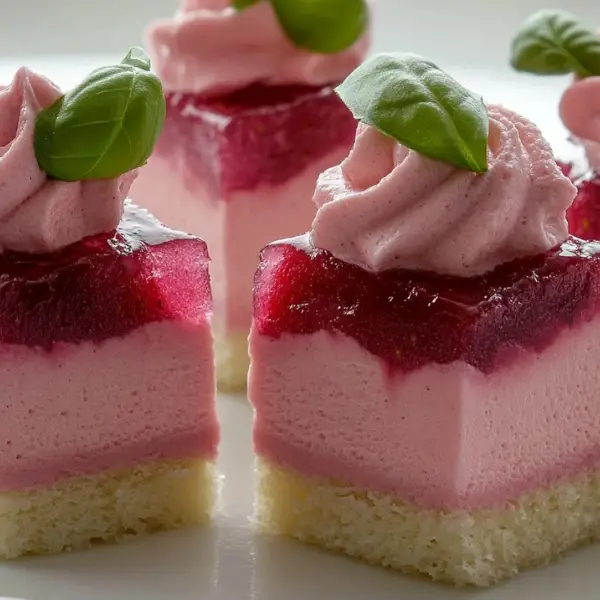 Strawberry Mousse Cake