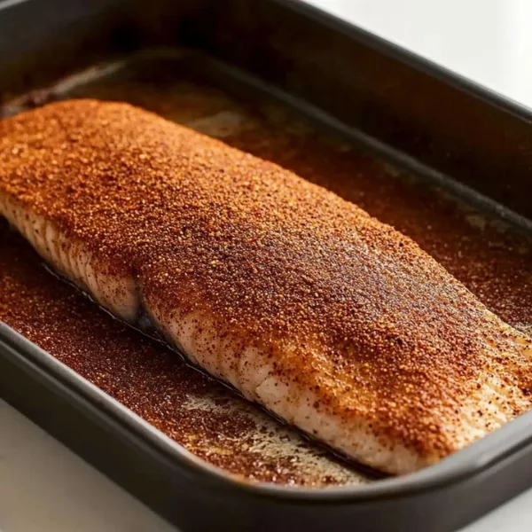 Baked Chili-Rubbed Salmon