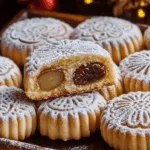 Maamoul Arab Stuffed Date & Nut Cookies)