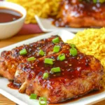 Double Crunch Honey Garlic Pork Chops